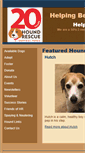 Mobile Screenshot of houndrescue.com